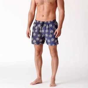 Custom Printed <b>Men</b> Swim <b>Trunks</b> Quick Dry Beach Shorts Fashion Floral Board Shorts Summer Swimwear OEM Pattern Print Beach Shorts - Product Image 2