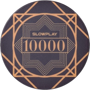 Professional 10g 40mm Ceramic Poker <b>Chips</b> with Customisable Logo Unique Design Clay Material <b>Tray</b> Included for Casino Use - Product Image 1