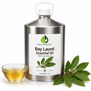 Huile Essentielle de Laurier de la Baie d'Inde Natures Natural India 100ml 100% Pure Naturelle Distillée à la Vapeur Aromathérapie - Product Image 2