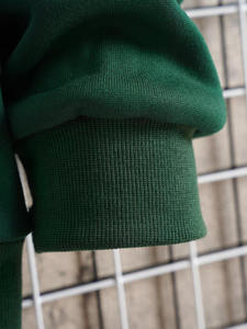 Sudadera de Hombre con Bloques de Color, Cuello Redondo, Tejida, Manga Larga, para Otoño, Diseño Verde y Negro - Product Image 4