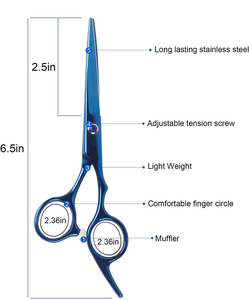 Tijeras Profesionales de Acero Inoxidable para Cortar el Cabello, para Uso en Salón, Suministros de Peluquería, Venta al Por Mayor - Product Image 5