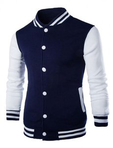 2026 <b>Men</b> and Women's Breathable Cotton Varsity Jacket with Letterman Leather Sleeve Price for Winter Made in Pakistan - Product Image 2