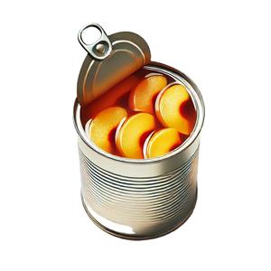 ลูกพีชกระป๋องสดและอร่อย-ส่งตรงจากฟาร์มในท้องถิ่น-วัตถุดิบทองคำในการอบและการปรุงอาหาร - Product Image 1