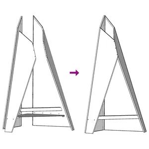 Minimalist Outdoor Fire Pit <b>BBQ</b> Stainless Steel Bowl Modern Garden Decor Wood Fuel Heating - Product Image 2