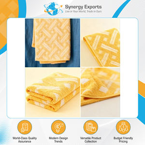 Serviettes de bain jacquard 100% coton, qualité supérieure, fabrication indienne, étiquetage privé, prix de gros attractifs - Product Image 4