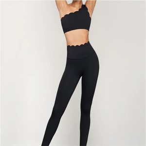 Conjunto de Yoga para Hombre, Estilo Único y Cómodo, Superventas, Ligero, Transpirable, con Logotipo Frontal, 2 Piezas, Spandex/Nylon, Elástico - Product Image 3