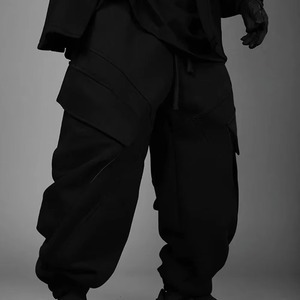 Pantalon cargo pour homme, style utilitaire haut de gamme, tissu en coton doux, confortable pour tous les jours et les activités de plein air, usine de vêtements de grande capacité - Product Image 2