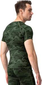 Maillot de compression personnalisé OEM, imprimé numériquement, respirant, séchage rapide, 300g Polyester/Nylon/Spandex pour hommes adultes, vente en gros à bas prix - Product Image 4