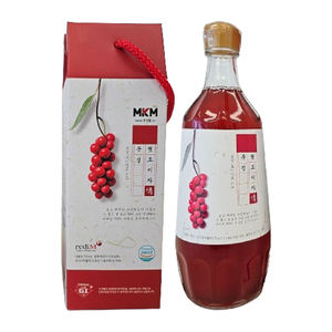 Jarabe Líquido Omija Wild Fresh MKM 700ml, Alta Calidad, Grado Alimenticio, Vitamina C, 5-HTP, Para Todas las Edades, Envase de Plástico - Product Image 2