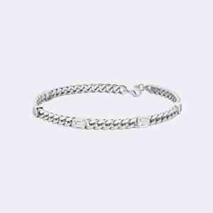 Bracelet station en or plaqué avec diamants ronds brillants de 1,50 carat, sertis clos, certifié IGI – Cadeau de luxe pour fêtes et fiançailles - Product Image 2