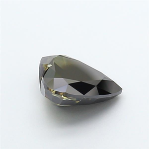 Diamant synthétique noir fantaisie en forme de cœur, cultivé en laboratoire, certifié IGI, taille excellente, 2,40 carats, clarté VVS2. - Product Image 5