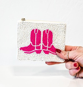 Bolso de mano artesanal de seda con bordado de cuentas estilo floral, de alta calidad, con estampado de voleibol, para el día del partido, monedero. - Product Image 5