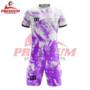 Maillots de football OEM en gros, design personnalisé, short 100% polyester, maillot de sublimation personnalisable, séchage rapide - Product Image 6