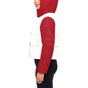 Fashionable Women <b>Cropped</b> <b>Puffer</b> <b>Jacket</b> With Premium Fabric Relaxed Fit Short For Cold Weather Casual And Outdoor Wear - Product Image 6