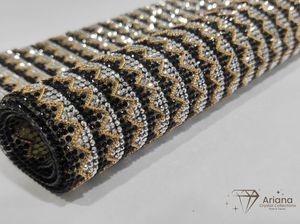 Láminas de Cristal Premium, Malla de Diamantes de Imitación Brillantes para Prendas, Vestidos de Novia, Manualidades, Zapatos, Bolsos y Accesorios de Moda - Product Image 3