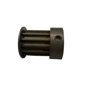 Poulie de distribution HTD 32T 5M AT10 AT5 AT20, poulie de machine HTD 3M 5M en aluminium, personnalisable, anodisée noire - Product Image 3