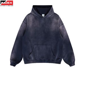 เสื้อฮู้ดดี้ผู้ชายสไตล์วินเทจ ลุคย้อนยุค ผ้าเนื้อนุ่ม ดีไซน์สตรีทแวร์ - Product Image 1