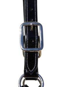Premium Quality Italian Patent <b>Leather</b> <b>Headcollar</b> Anatomic Horse Halter Fancy Triple Stitching Durable Horse Racing Equipment - Product Image 5