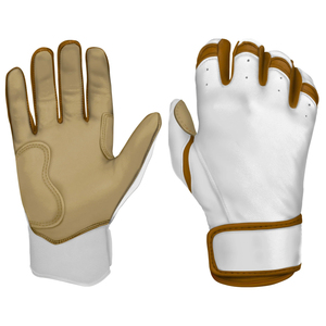 Guantes de Bateo de Béisbol de Alta Gama con Agarre Texturizado para Jugadores Profesionales, Guantes de Bateo de Cuero Acolchado Premium con Reducción de Picaduras - Product Image 3
