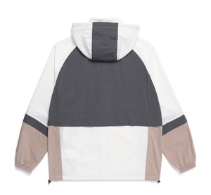 Premium Quality Anorak Windbreaker <b>Jacket</b> Breathable Streetwear Mesh Lining Hooded Waterproof Windbreaker <b>Jacket</b> For <b>Men</b> - Product Image 2
