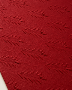 Hojas de Papel Hechas a Mano con Relieve de Hojas Rojas para Invitaciones de Boda, Envoltura de Regalos, Scrapbooking, Manualidades y Creación de Tarjetas - Product Image 6