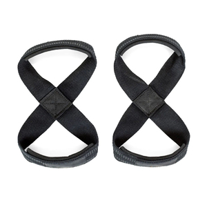 Sangle de levage en néoprène réglable antidérapante pour musculation, équipement de gym unisexe, haute élasticité, diamètre personnalisé, noir - Product Image 5