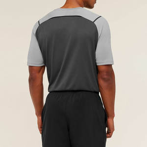 Camiseta Deportiva de Secado Rápido, Personalizable, Transpirable, de Manga Corta, Ajustada, Elástica, Tallas Grandes - Product Image 3