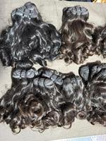 Cheveux Humains Indiens Remy en Gros, Ondulés Soyeux et Naturels, 100g pour Femmes, Remplacement 100% Naturel
