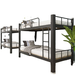 Lit superposé en bois rustique style ferme avec aire de jeu et structure d'escalade, design moderne, pour chambre d'enfant, cadre de lit robuste et peu encombrant - Product Image 5