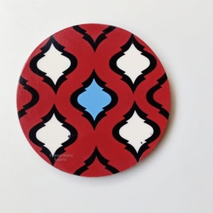 Eco-Friendly Handmade Resin Inlay <b>Coasters</b> 5mm Sustainable <b>Drink</b> <b>Coasters</b> Natural Table Decoration Accessories Mats Pad - Product Image 4