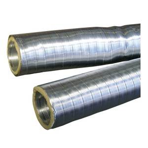 3JW 827818 VIM ISO 355 3m 12/100mm Flexible HVAC Systems Parts Semi-Rigide Aluminium Isolé M0/M0 GA 3JW-827818 - Product Image 1