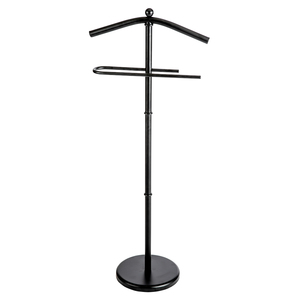 Made in Taiwan ISO9001 Modern Chrome Metal Suit Valet <b>Stand</b> Gentleman Clothes Butler Rack for Bedroom Hotel - Product Image 6