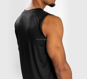 Camiseta sin mangas personalizada de talla grande para hombre, camiseta sin mangas cómoda transpirable para gimnasio para hombre, camiseta sin mangas para hombre - Product Image 6