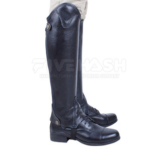 Mini protectores de cuero para patas de caballo, suaves, para entrenamiento ecuestre al aire libre. - Product Image 3