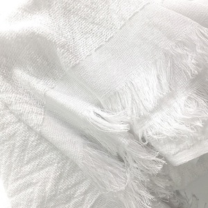 Jacquard Elegant Breathable Anti-Static Summer Luxury Cotton Vintage Long Sleeve <b>Towel</b> Set Hajj/Ihram/Ihram Muslim Clothing OEM - Product Image 2