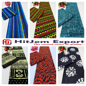 Tela de Algodón 100% con Estampado Africano Ankara, Personalizada y de Primera Calidad, Producción de Ropa, Proveedor Textil Mayorista OEM - Product Image 1