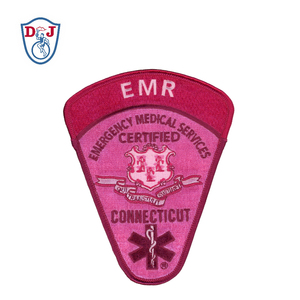 Parche Bordado Personalizado de Rescate contra Incendios, Emblema de Servicio de Emergencias EMR EMS para Uniforme - Product Image 1