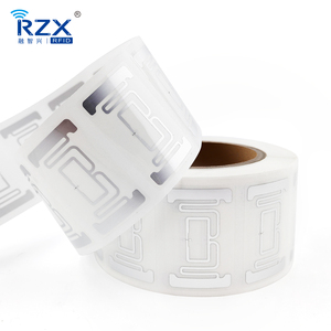 UHF <span class=keywords><strong>RFID</strong></span> 태그 자체 접착 인레이 코팅 용지 PET 수동 ISO18000-6C 칩 유연한 장거리 <span class=keywords><strong>RFID</strong></span> 라벨 스티커 860-960MHz - Product Image 1
