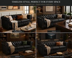 Premium Genuine Leather <b>Sofa</b> <b>Bed</b> Durable Construction Timeless Design for Living Room Bedroom School Park Commercial Spaces - Product Image 6