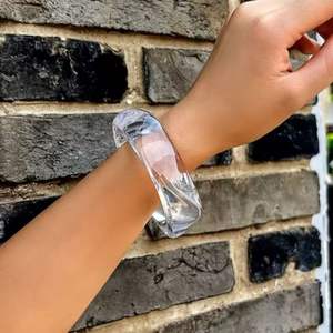 Epoxy Quality Acrylic Resin <b>Bangle</b> <b>Bracelet</b> Cuffs Unisex Vintage Nickel-Free Lead-Free Custom Colors Party Wedding Gift AZ - Product Image 3