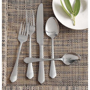 Wholesale Stainless Steel Designer Long Mirror Chrystal Handle New Fancy Cutlery Stainless Steel <b>Spoon</b> <b>Knife</b> <b>Fork</b> Cutlery <b>Set</b> - Product Image 2