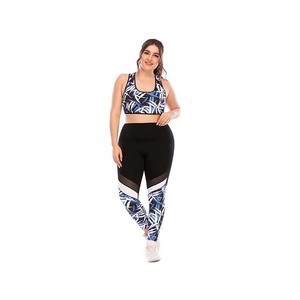 Conjunto de Yoga Casual para Mujer, Superventas, Alta Calidad, Transpirable, Secado Rápido, Tallas Grandes, Diseño Sólido con Logotipo Frontal, 2 Piezas, Ecológico - Product Image 1