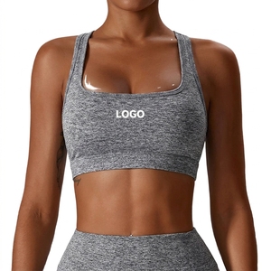 Janya 2026 Solid Sexy Gym Clothing Breathable Lightweight Sleeveless Fitness Top Square Neck Yoga Bras Halter Backless Front - Product Image 5