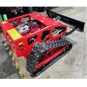 Tracked lawn mower remote control machine for difficult terrain and hillside mowing - Product Image 5