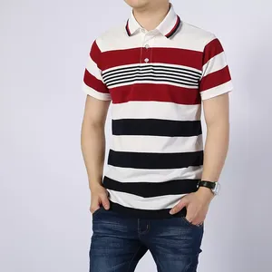 Chemises Polo de Golf pour Hommes en Polyester 100% Uni avec Logo Brodé Personnalisé en Gros - Product Image 3