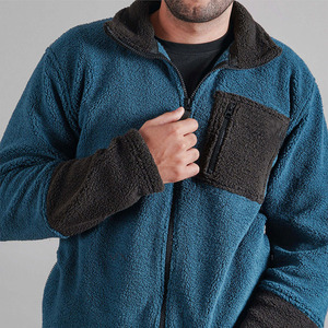 Veste polaire d'hiver pour homme de haute qualité, col montant, design réversible, écologique, durable, légère et respirante - Product Image 5
