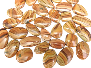 Fabricant Grossiste de Cabochons en Vrac de Jaspe Dolomite Ondulé pour Fournisseurs, Détaillants et Fabricants de Bijoux, Lot en Gros au Kilo - Product Image 1