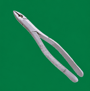 Pinzas de Extracción Dental 101, para Bicuspides Superiores e Inferiores, Dientes Deciduos, Instrumentos Universales Manuales Plateados, Clase I, Alta Calidad, CE - Product Image 3
