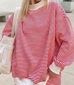 เสื้อกันหนาวผู้หญิง คอเต่า แขนยาว ทรงหลวม สไตล์ลำลอง ผ้าถักนิตติ้ง ขายส่ง ผ้าฝ้ายฟลีซ - Product Image 3