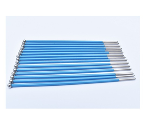 Électrode sphérique en métal, composant de contact conducteur haute tension, usiné avec précision pour applications électriques industrielles - Product Image 4